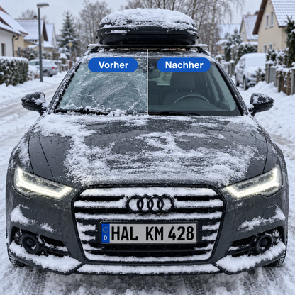 Beheizter Eiskratzer für eisfreie Scheiben